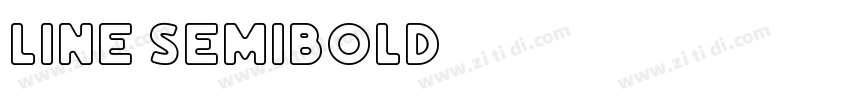 LINE SemiBold字体转换